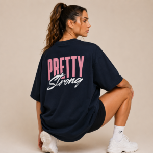 Unisex Organic Oversized High Neck T-shirt