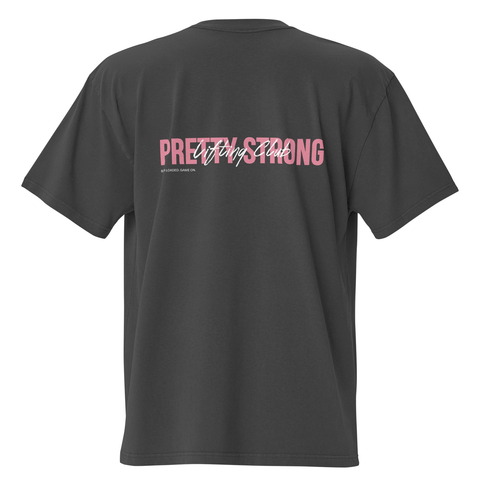 Lifting Club Boyfriend Oversized faded t-shirt - Image 3