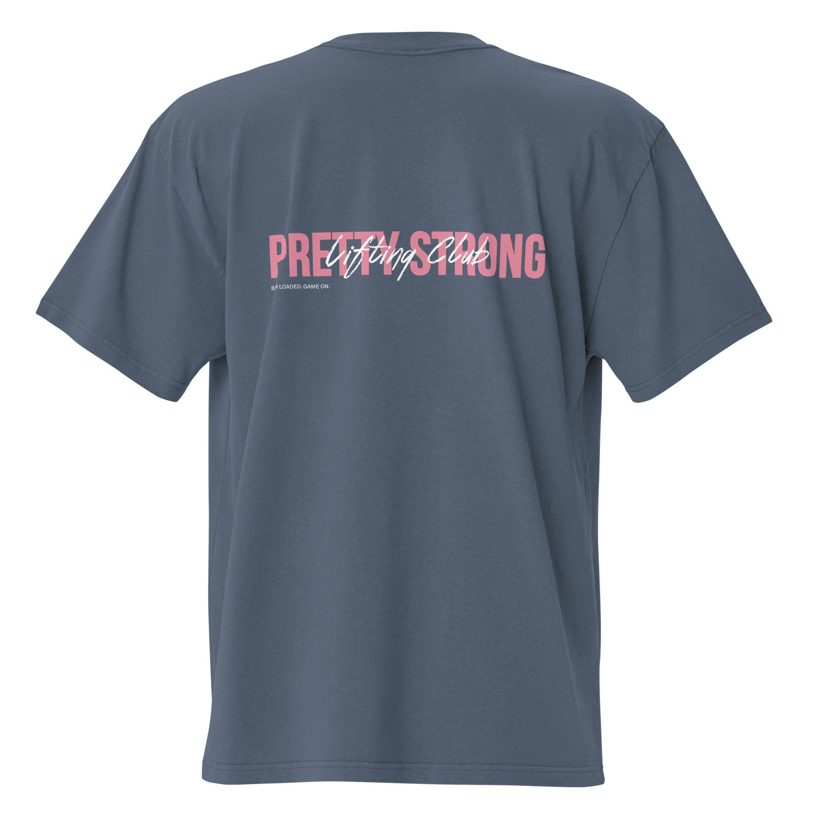 Lifting Club Boyfriend Oversized faded t-shirt - Image 2