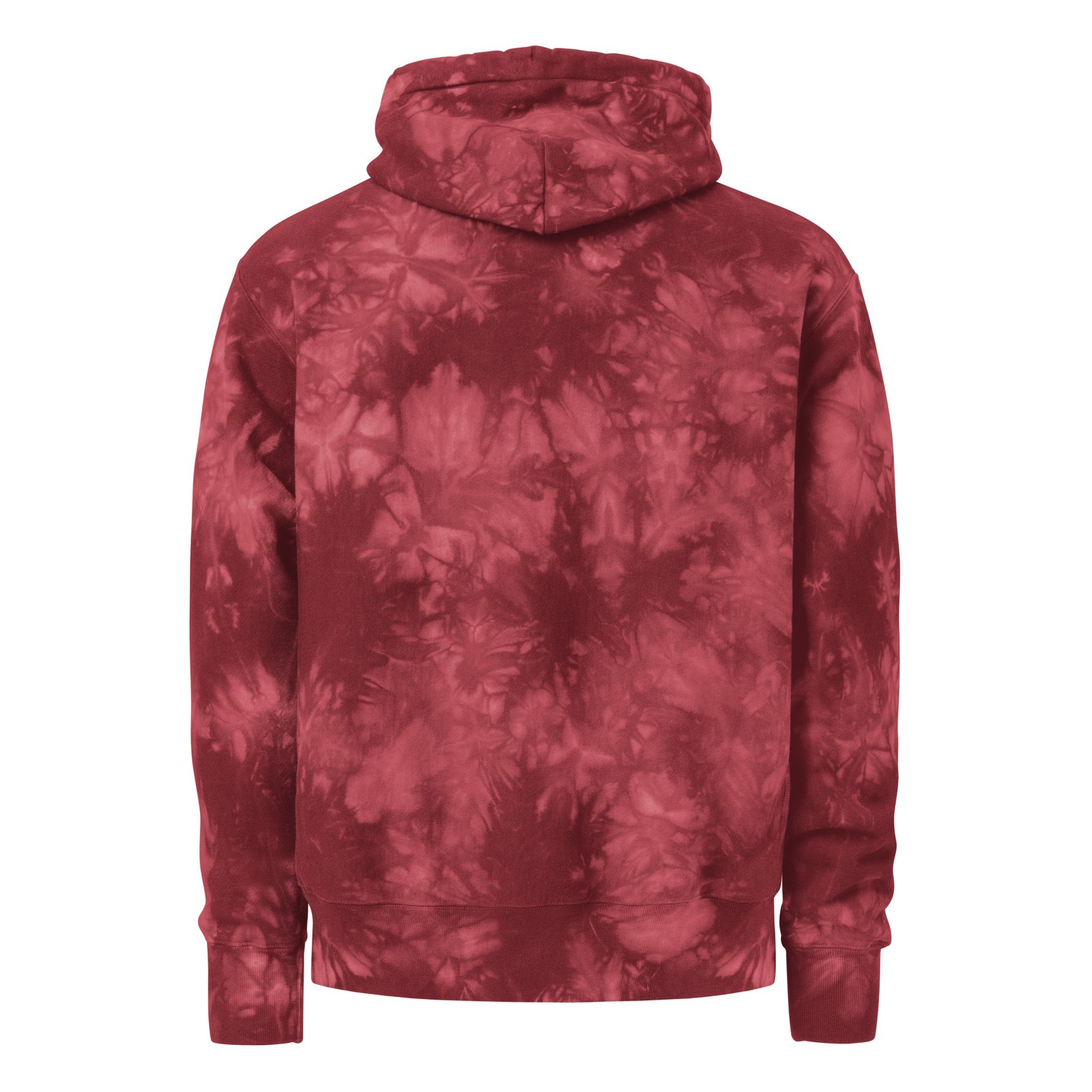 Embroidered Unisex tie-dye hoodie - Image 3