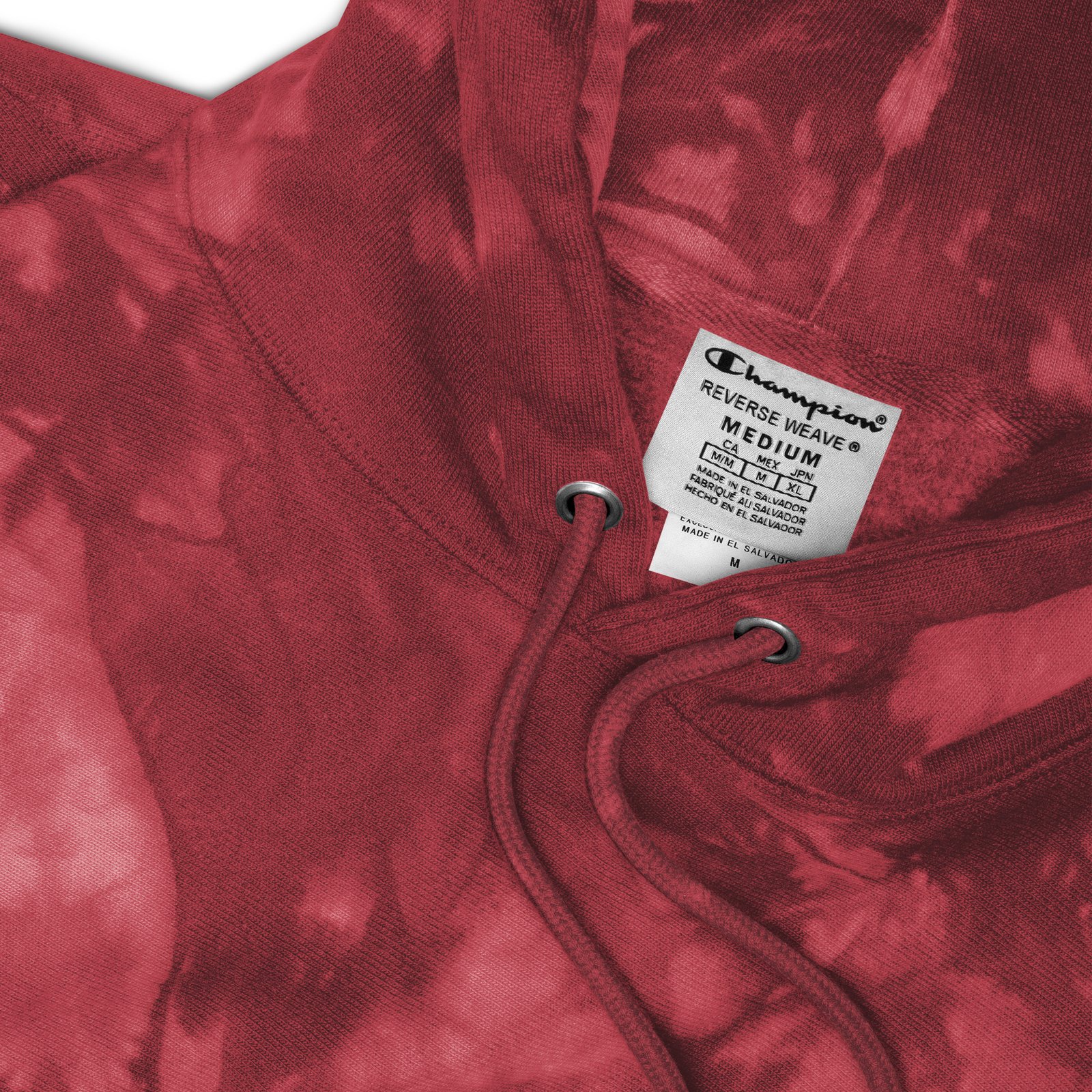 Embroidered Unisex tie-dye hoodie - Image 4