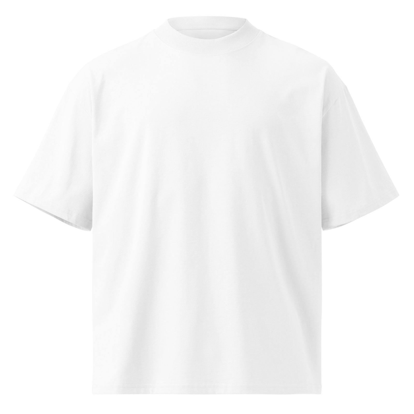 Flowers and Barbells Unisex Oversized High Neck T-shirt - Image 5